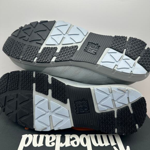 TIMBERLAND PRO Radius Women's 8 EH Slip-on Composite Toe Grey/Blue - Picture 5 of 6